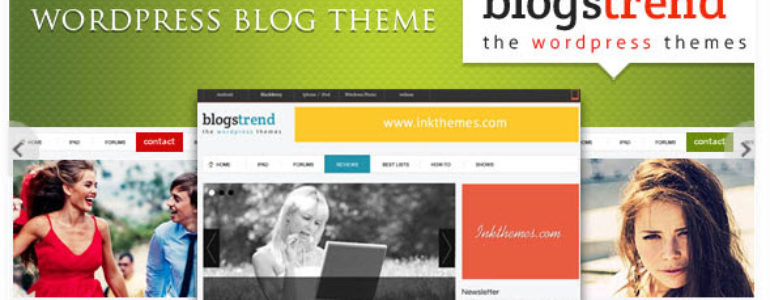Blogstrend wordpress theme