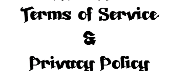 Auto Add TOS & Privacy Policy in WordPress Blog 1 TOS Privacy policy