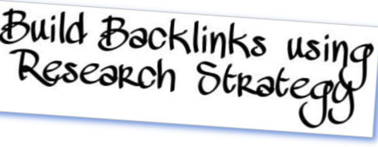 Backlink using research Strategy