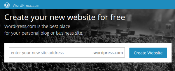 Wordpress.com free website making platform