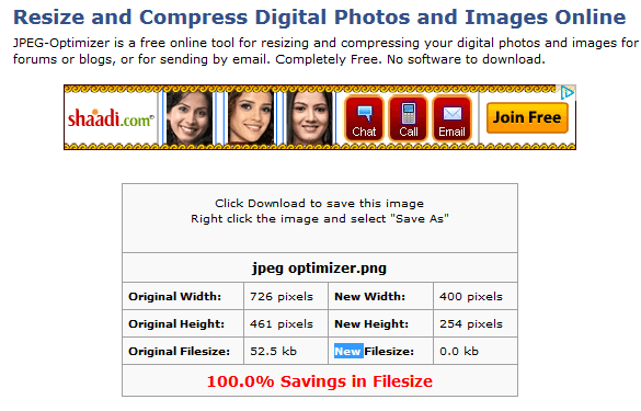 jpeg optimizer