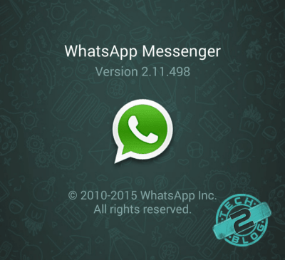 whatsapp latest version