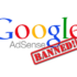 Google Adsense banned