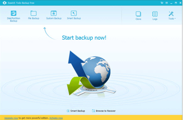 EaseUS Todo Backup software