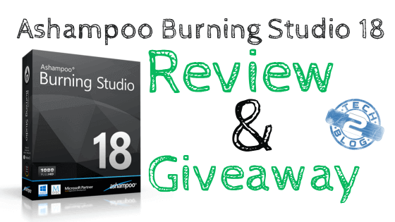 Ashampoo Burning Studio 18 Review and Giveaway