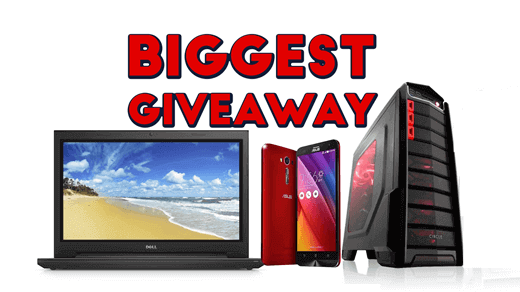 Biggest Giveaway on Internet
