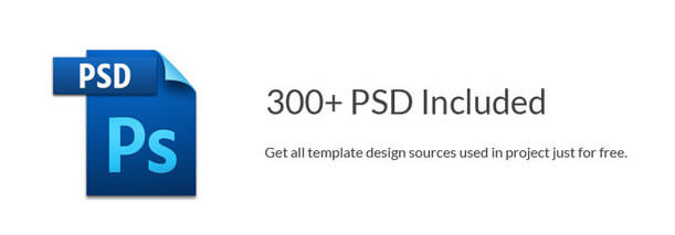 HTML Theme PSD