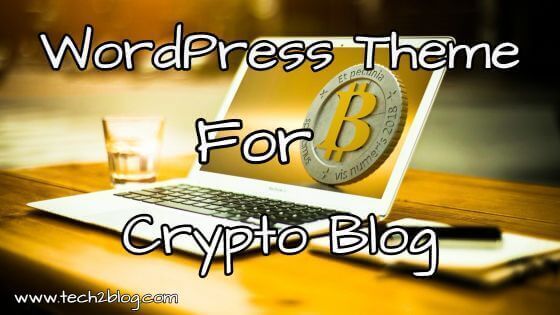 WordPress Theme for Crypto Blogs