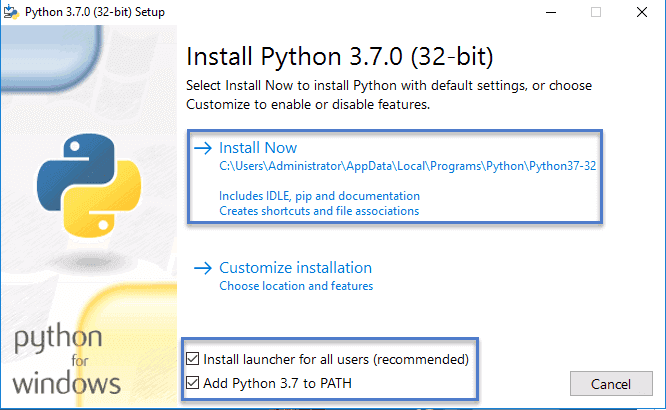 Python-Install Instabot