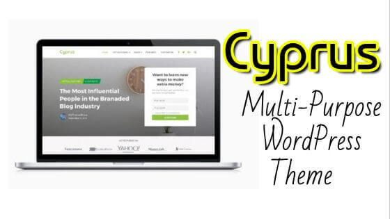 Cyprus WordPress Theme
