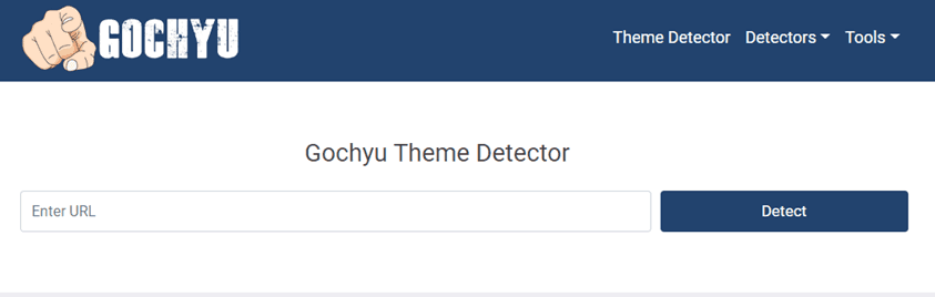 Gochyu WordPress Theme Detector