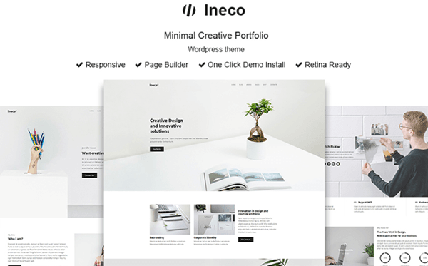 Ineco - Minimalist WordPress Theme