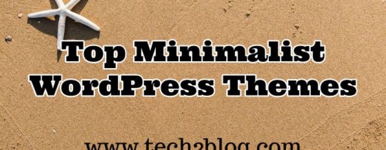 Top Minimalist WordPress Themes