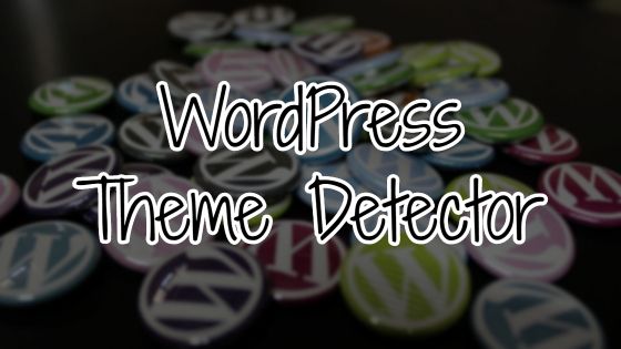 WordPress Theme Detectors