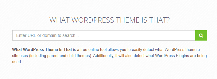 WordPress Theme Search (WTS)