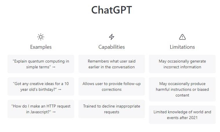 what is chatGPT