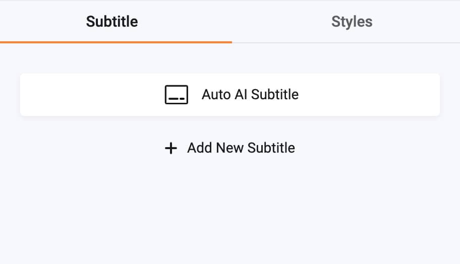 FlexClip Auto AI subtitle Generator