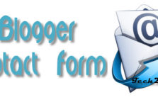 Blogger Contact Form Widget 2 Blogger Contact Form Widget