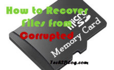 Recover Files from Corrupted Memory Card using CardRecovery