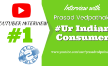 [YouTuber Interview #1] Prasad Vedpathak from Ur IndianConsumer